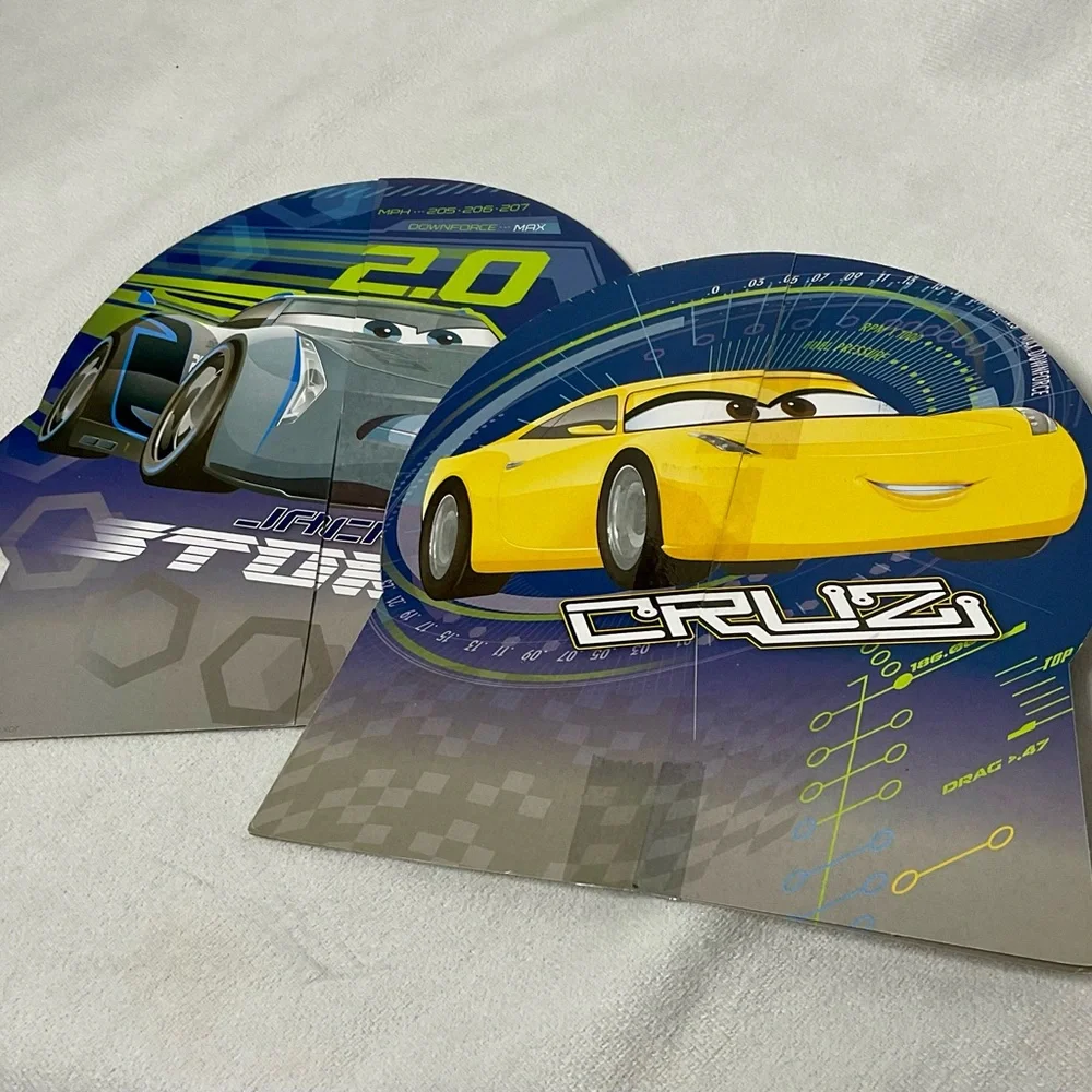 Disney Pixar Cars 3 Party Table Decorations Lightning McQueen Jackson Storm Cruz